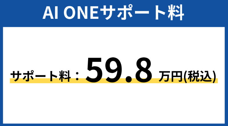 AI ONEサポート料