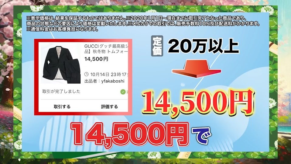 利益率85％超え 画像