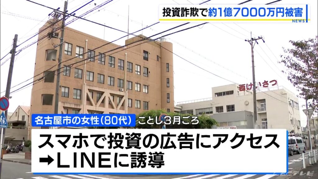 LINE誘導のニュース　画像